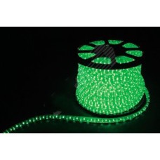 Дюралайт светодиодный LEDх72/м зеленый трехжильный кратно 2м
