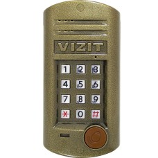 Блок вызова для совместной работы с блоками управления домофоном СЕРИИ 300 Встроенный считыватель ключей VIZIT-RF3